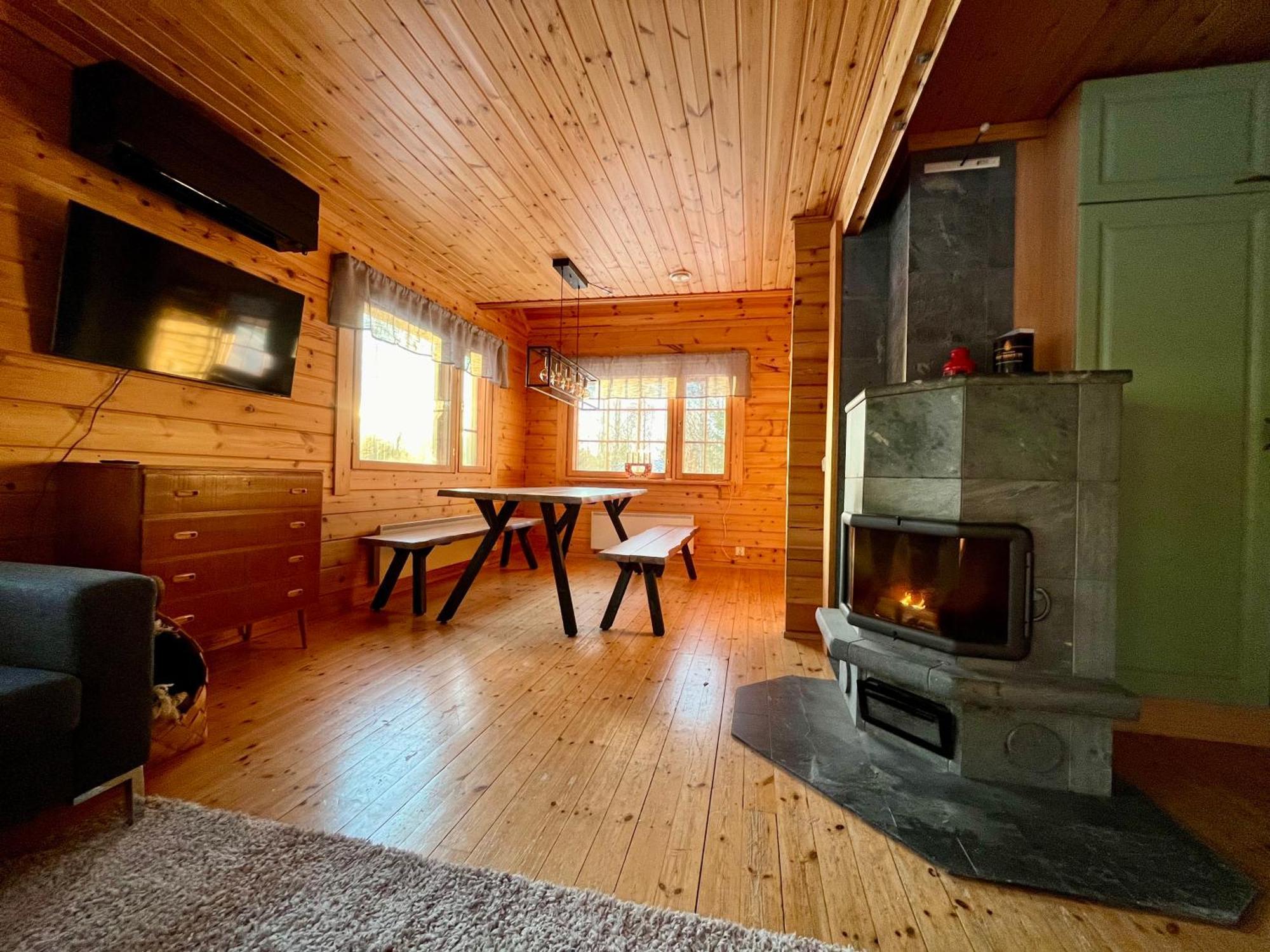 Villa Log In 10 Min From Santa Claus Village-sauna&freeparking *