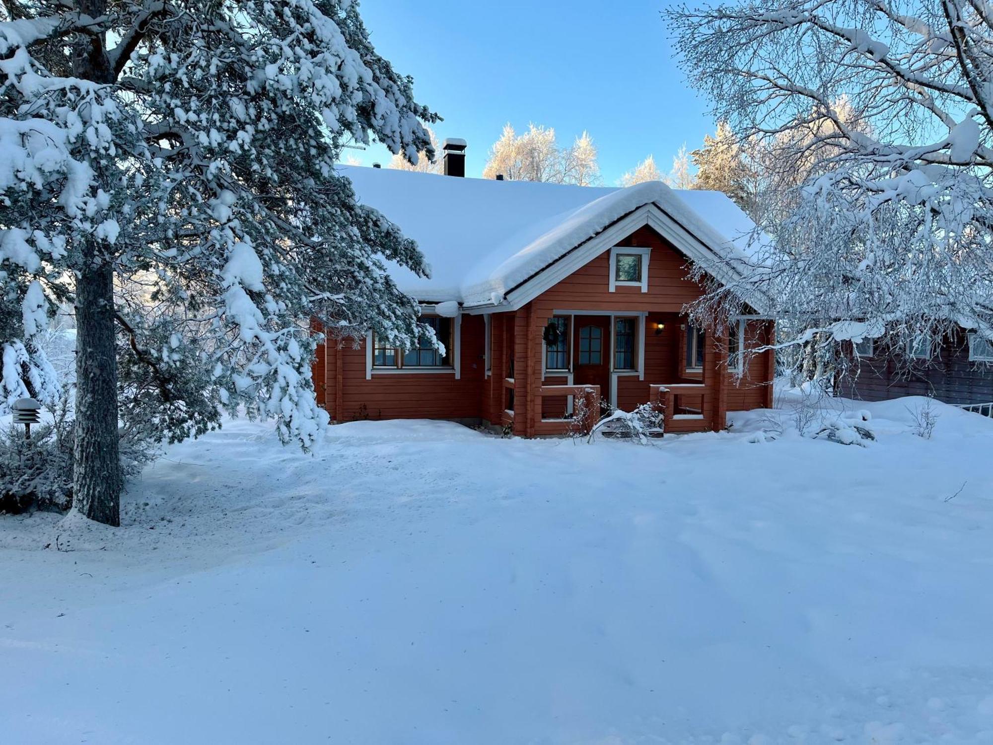 Villa Log In 10 Min From Santa Claus Village-sauna&freeparking *