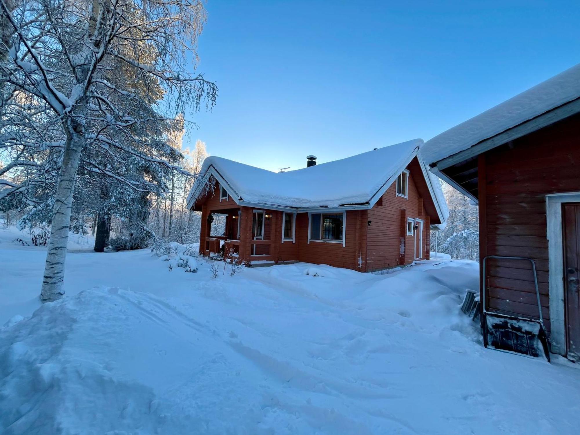 Villa Log In 10 Min From Santa Claus Village-sauna&freeparking Rovaniemi