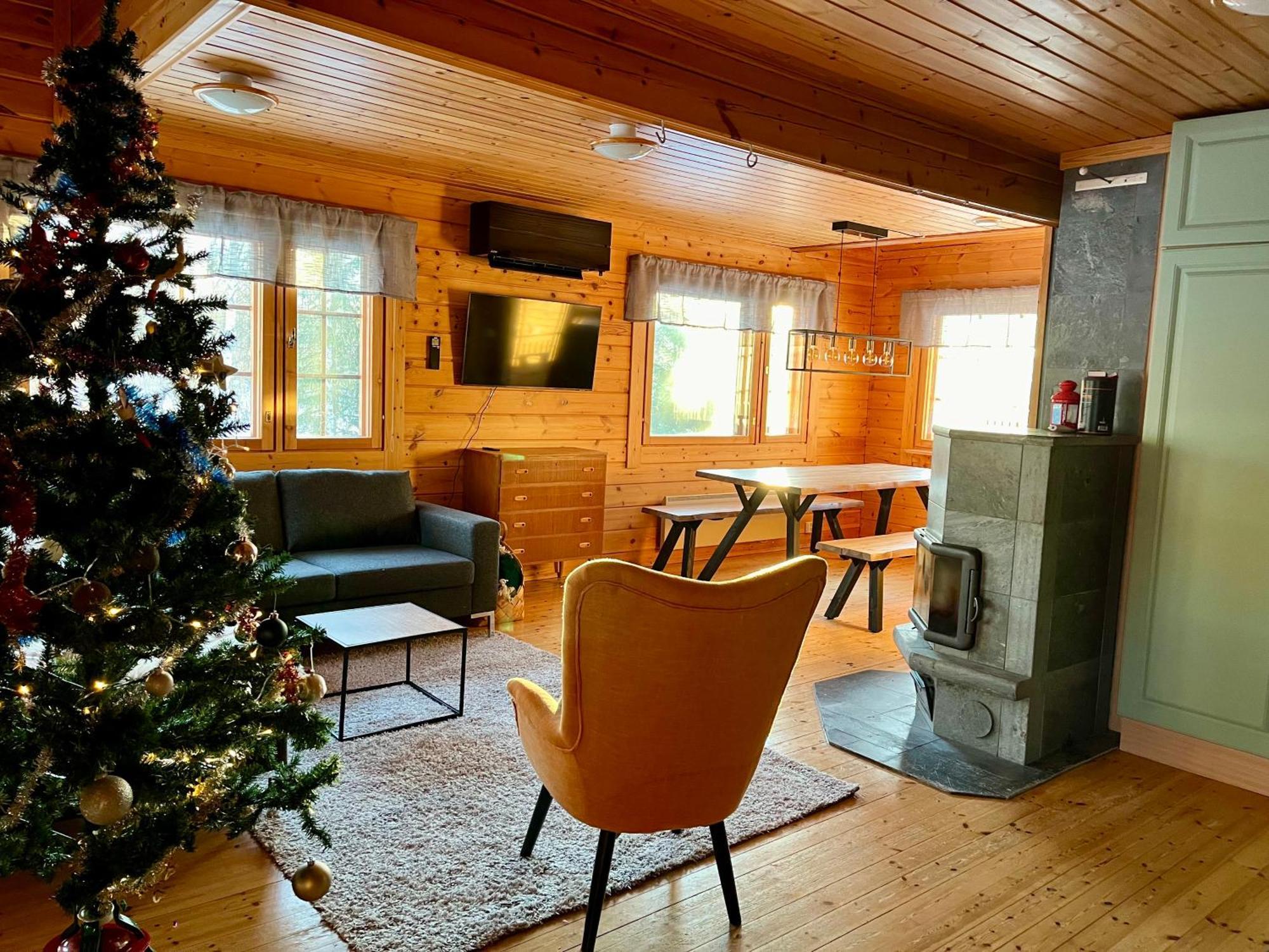 Log In 10 Min From Santa Claus Village-sauna&freeparking Rovaniemi