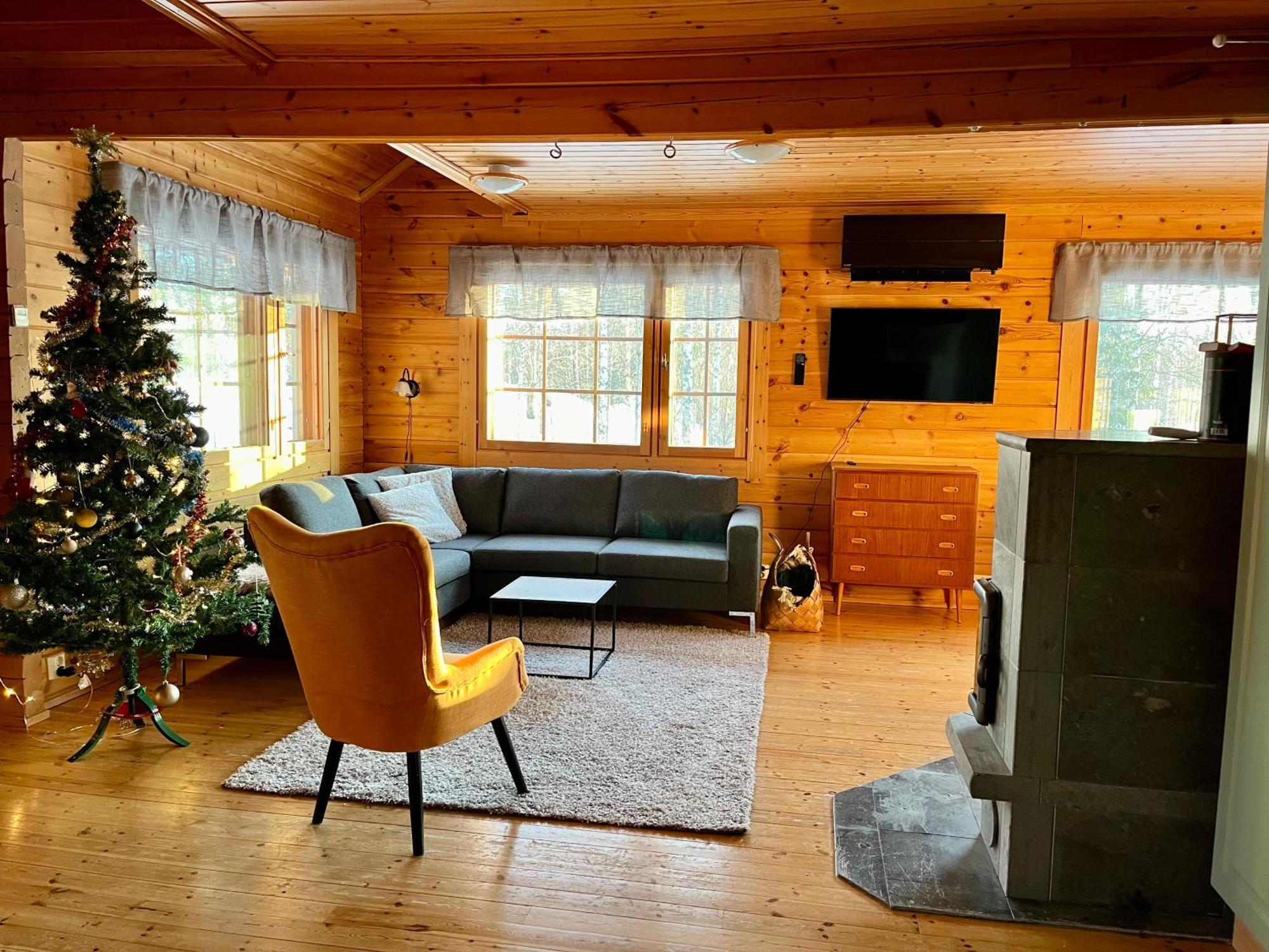 Villa Log In 10 Min From Santa Claus Village-sauna&freeparking Rovaniemi