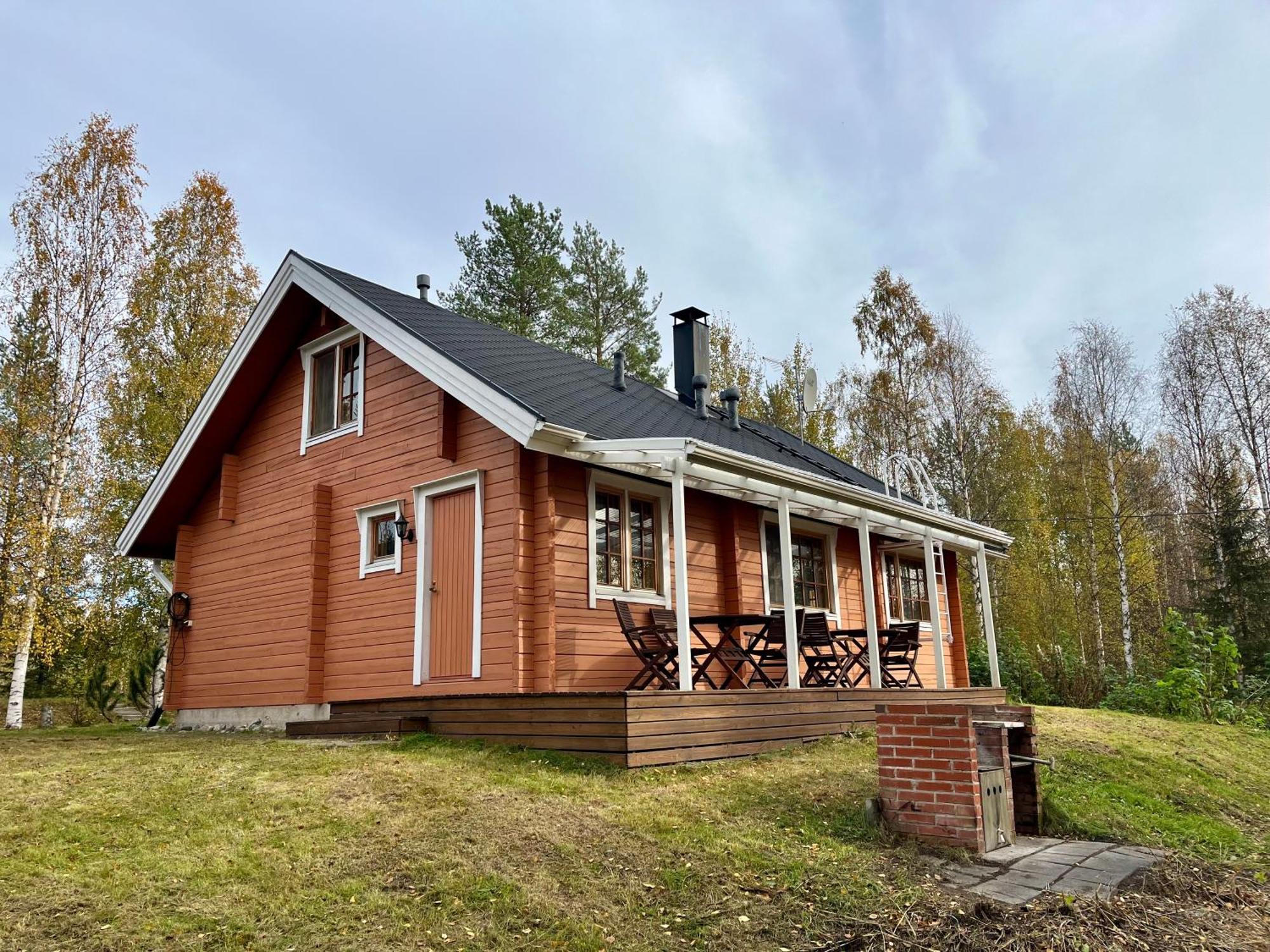 Villa Log In 10 Min From Santa Claus Village-sauna&freeparking