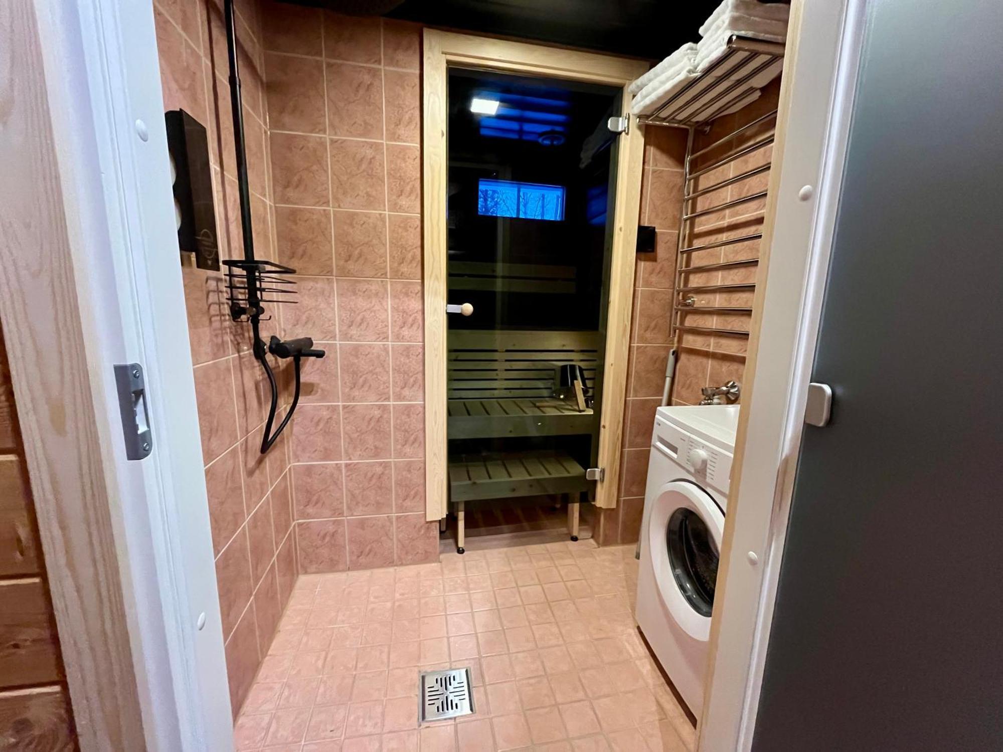 Villa Log In 10 Min From Santa Claus Village-sauna&freeparking